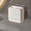 Wall Mounted Soap Dish Waterproof Bathroom Drain Soap Box New Soap Storage Case  Bathroom Supplies