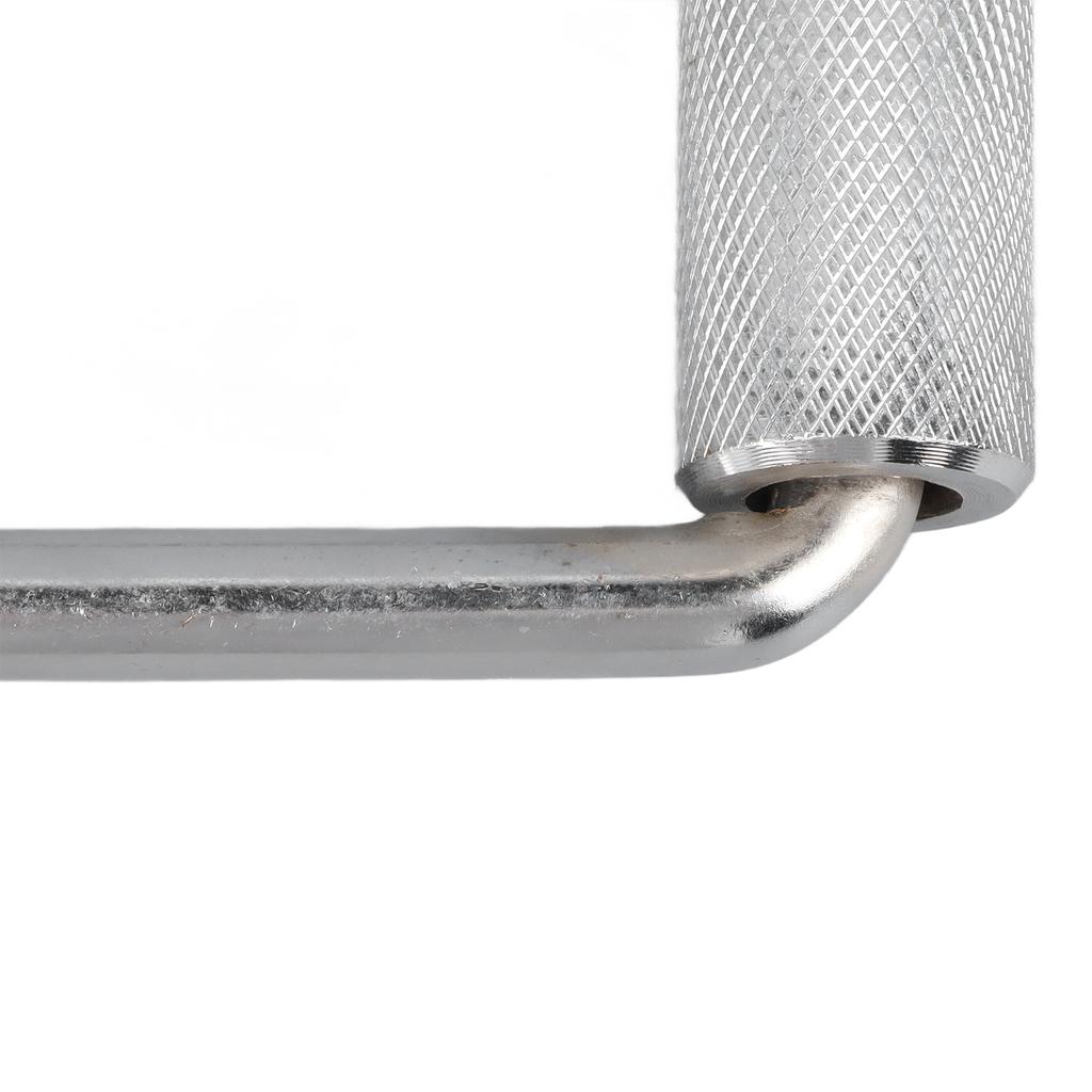 2PCS Gym Exercise Pull Handle Stainless Steel Electroplated D Row Handle Cable Attachment for Fitness Workout Cable Machine Accessories