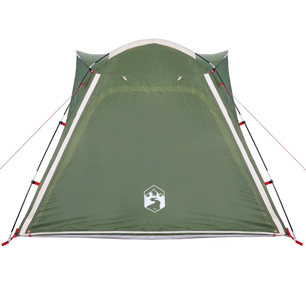 4 Person Camping Tent Green Quick Release Waterproof