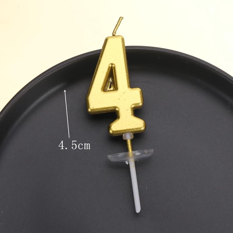 50 Gold and Silver Number Candle Cake Toppers - Individually Boxed Party Decorations
