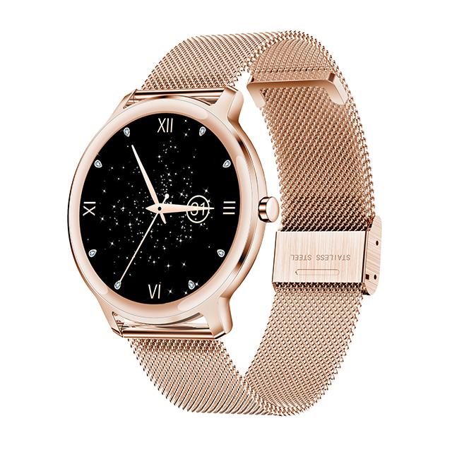 R18 7m Super Slim Women Smart Watch Full Touch Screen Heart Rate Monitor Blood Pressure Smartwatch For Android Ios Kw10