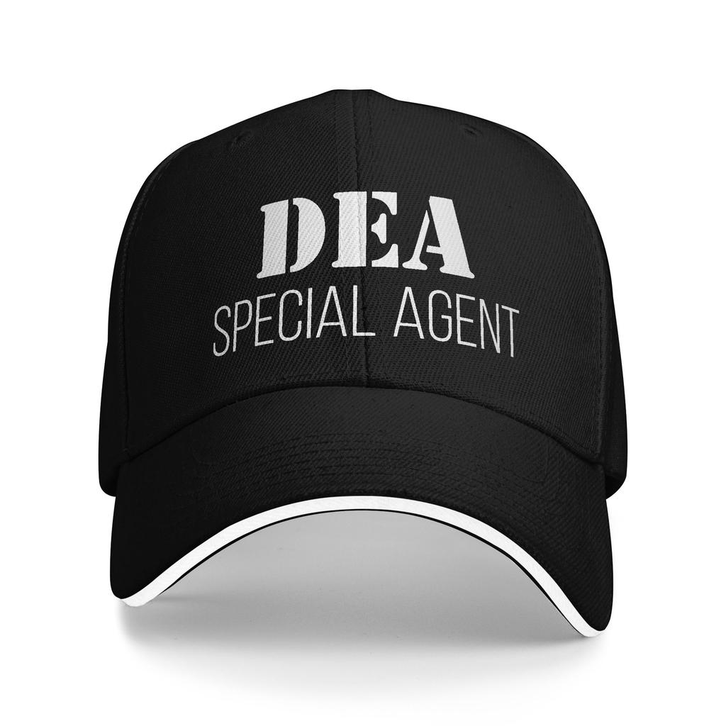 Berretto da Baseball DEA Agente Speciale Cappellini Hip Hop Sandwich Unisex Regolabile Cappellino da Sole Allenamenti