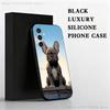 French Bulldog Dog Pet Phone Case For Samsung S25,S24,S21,S22,S23,S30,Ultra,S20,Plus,Fe,Lite,Note,10,9,5G Black Cover