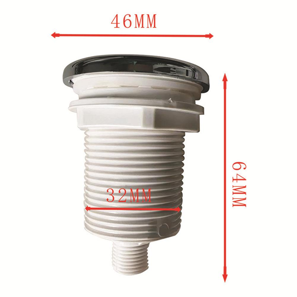 Push Air Button Switch Set 16A On/Off Push-Button Switch For Bathtubs Pneumatic Air Pressure Switch Knob Household Spare Parts