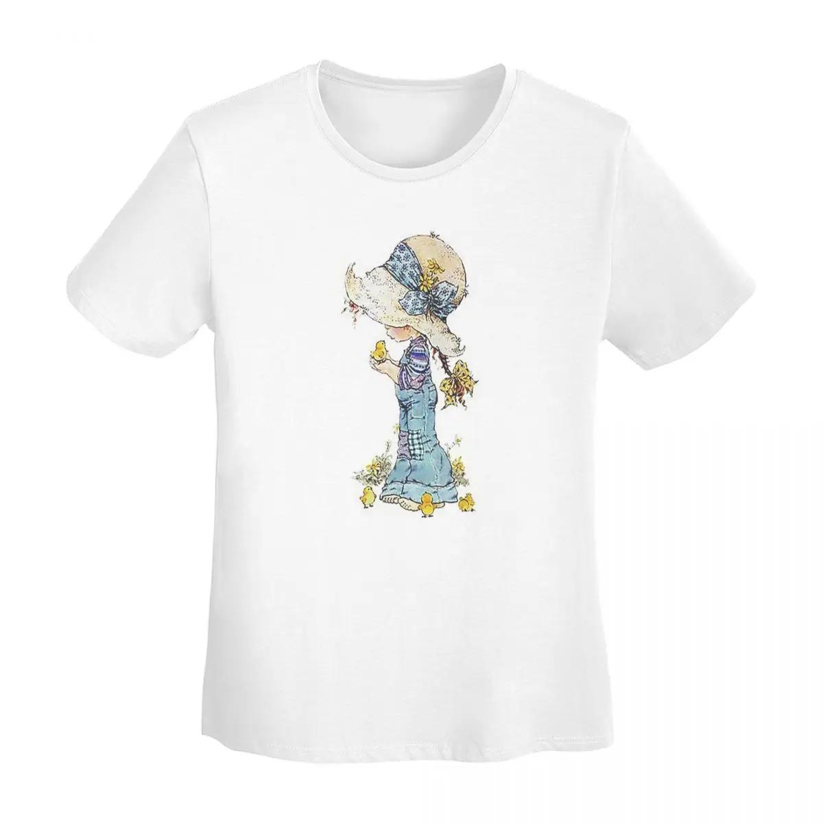 

Kawaii Sarah Kay TShirt Women Short Sleeve T Shirts Crew Neck Clothing Cotton Summer Tees Streetwear S