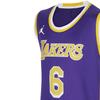 Nike Kids Letter Number Print Quick-Dry Basketball Jersey Kids Jersey Purple DR0838-504