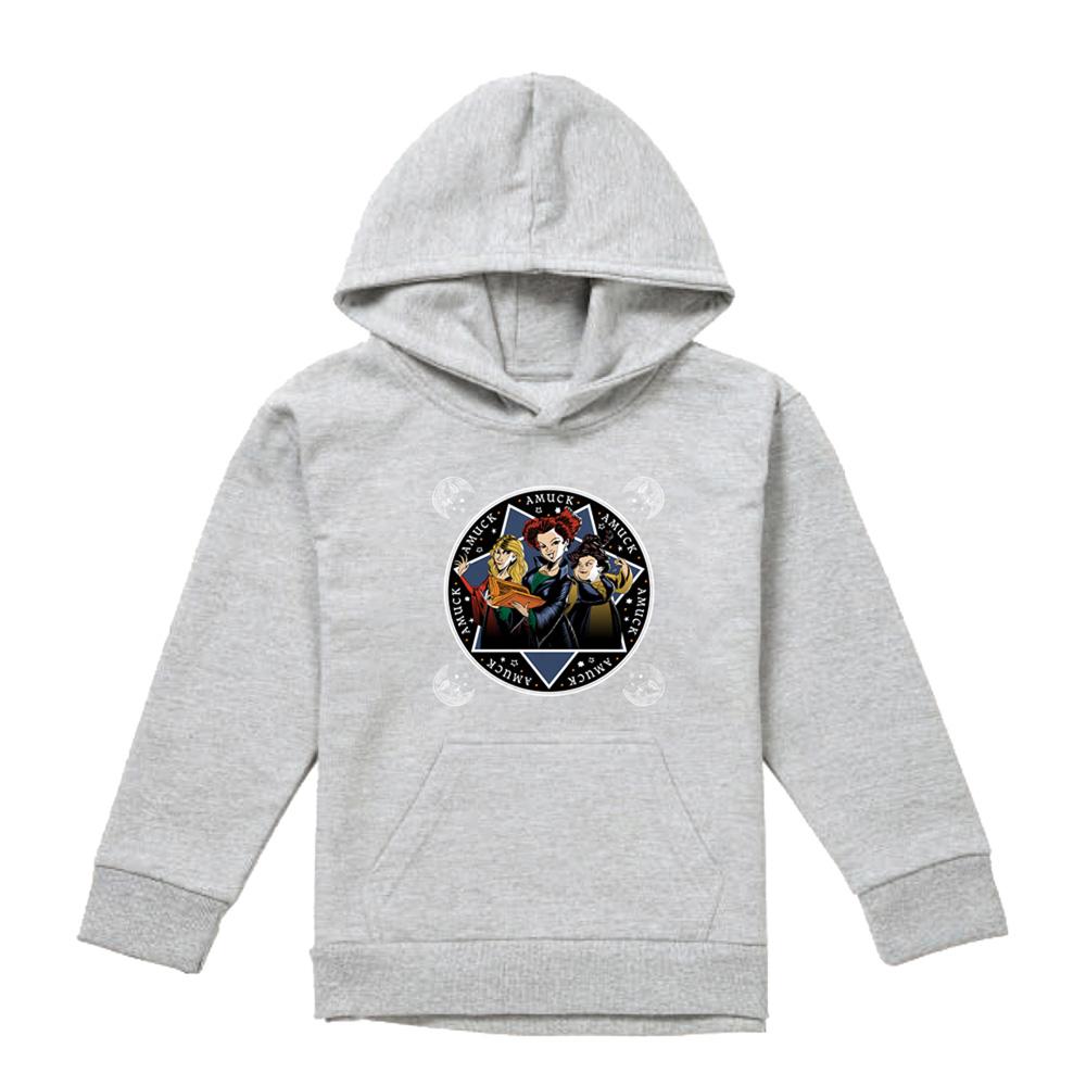Hocus Pocus Childrens/Kids Amuck, Amuck, Amuck Sanderson Sisters Heather Hoodie