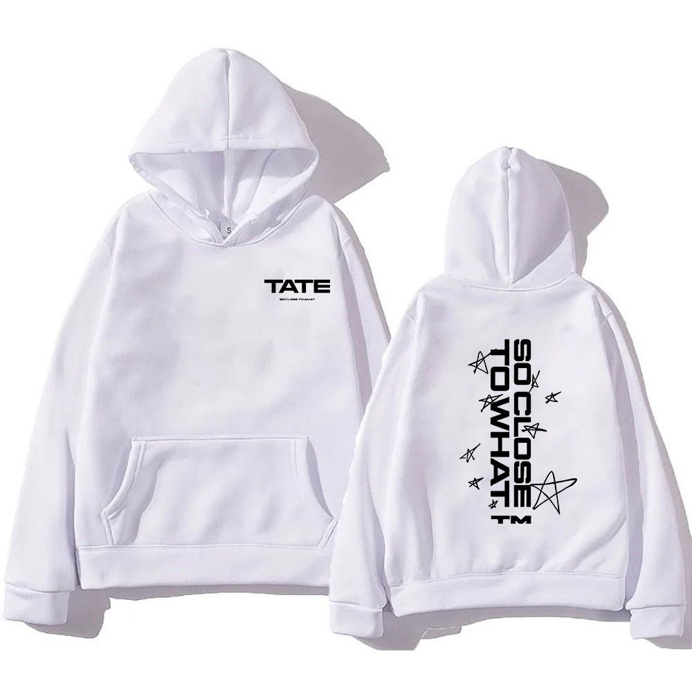 Tate McRae So Close To What Hoodie 2025 Men/women Hoodies Harajuku Aesthetic Winter Clothes Pullover Sweatshirt for Fans Gifts