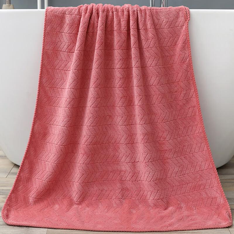 NTSW Thickened Coral Fleece Quick-Dry Bath Towel
