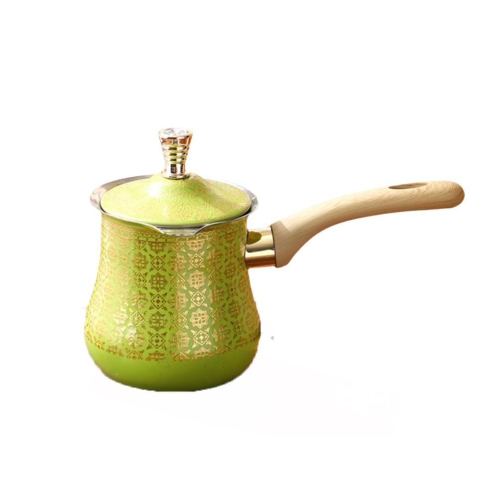 550ml Turkish Coffee Pot Stainless Steel Milk Pot Multifunctional Butter Melting Pot  Kitchen