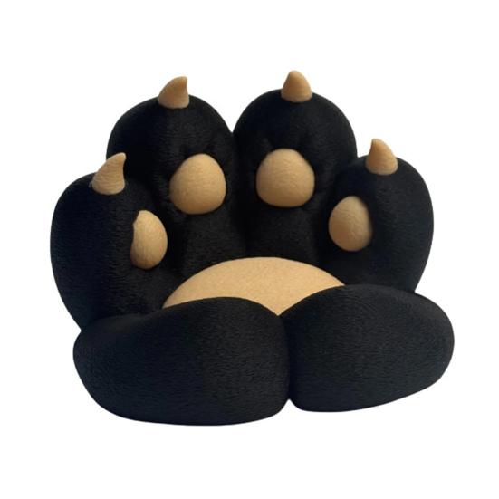 3D Printed Cat Paw Ornament Mobile Phone Holder Kitten Claw Figurine