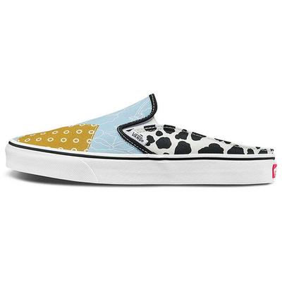 Klasické slip-on mulové tenisky s mixom vzorov, viacfarebné, unisex, mix-multi, VN0A4P3U6UX