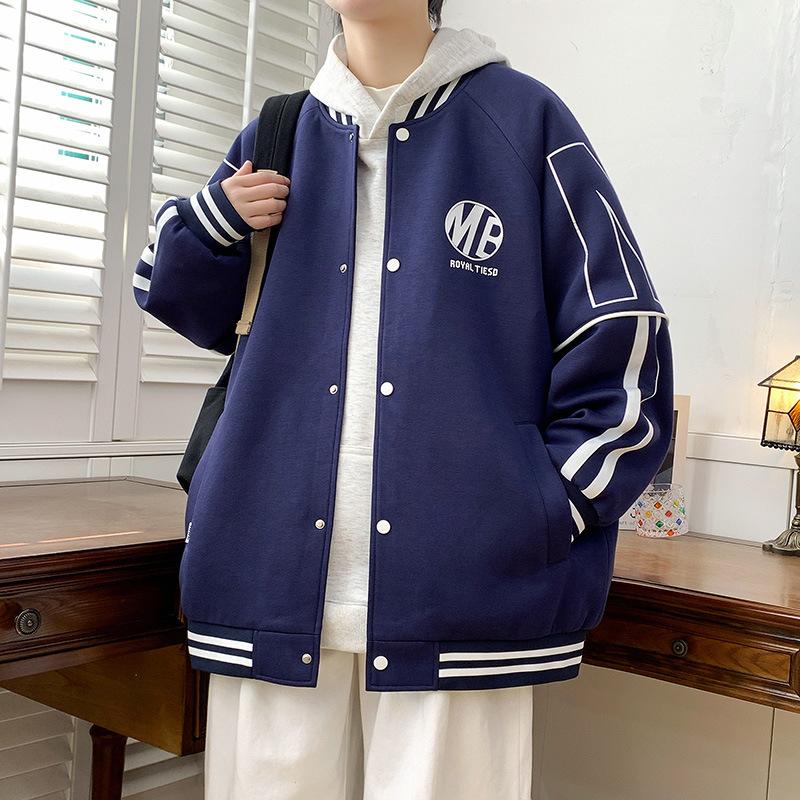 Spring and Autumn Teen Jacket Boys High Junior High School Students 2025 New Handsome Older Boys Baseball Jacket
