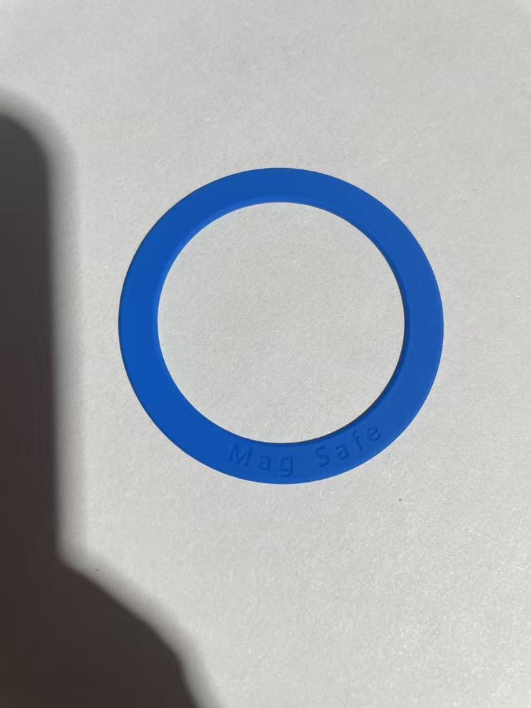 Magsafe Wireless Charging Phone Case with Magnetic Ring and Silicone Sheet