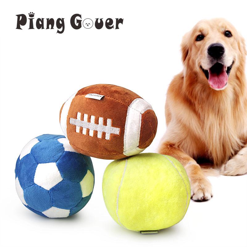 Buy Football Dog Toy Play Puppy Tennis Pet Toy Soft Rugby