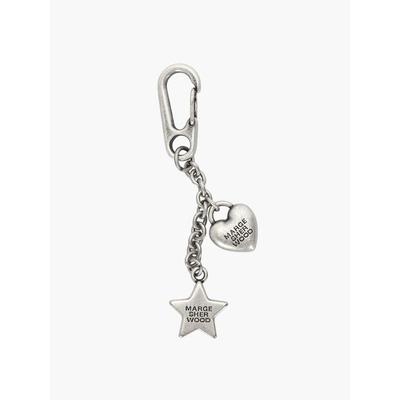 MARGESHERWOOD HEART STAR KEYCHAIN_2colors