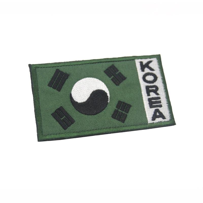 Asian Tai Chi Embroidered Patch For Outdoor Sports Customizable Design