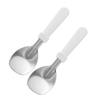 Stainless Steel Ice Cream Spade Commercial Grade Ice Cream Scoop for Desserts Thickened Ergonomic Handle Ice Cream Shovel