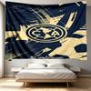 Club America Print Tapestry - Portable Wall Decor Cloth, for Home, Dorm, Travel, Bedroom, Living Room - Ideal Birthday Housewarming Gift