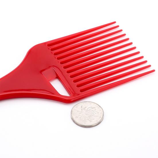 Yousheng Men Texturizing Comb Easy to Use Lightweight PP Hair Salon Hollow Fork Comb for Daily Life