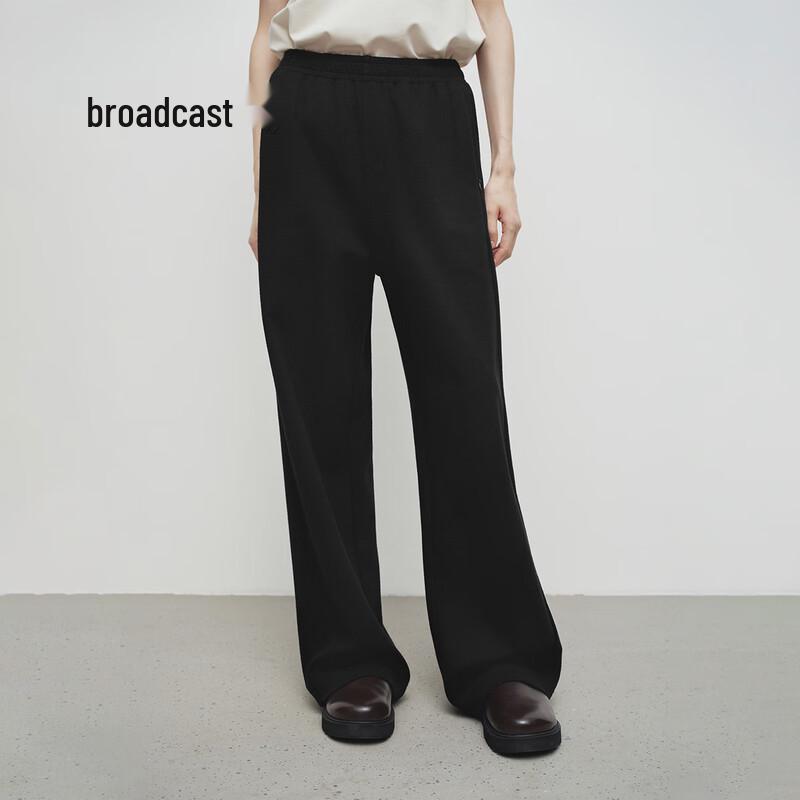 

Broadcast Women s Draped Wide-Leg Casual Pants S