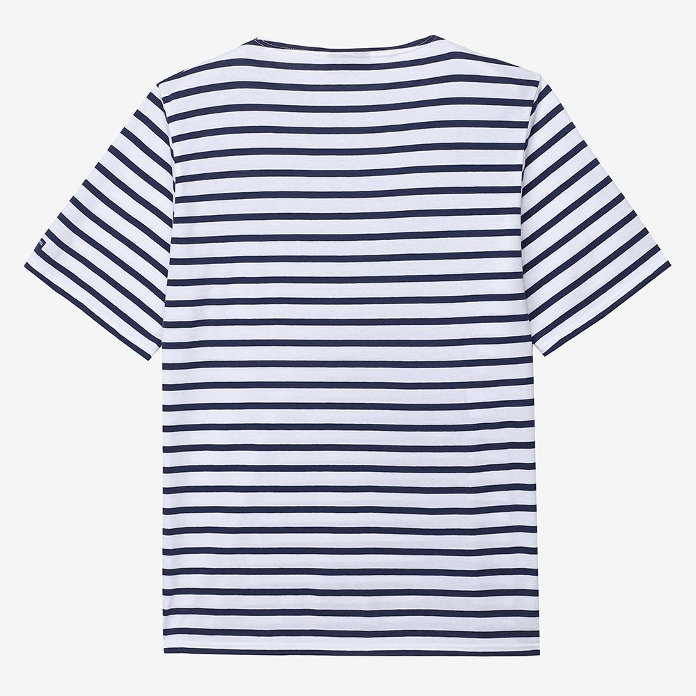SAINT JAMES [Free Eco Bag] Levan 18 Round Neck Short Sleeve T-Shirt (088) Asjm2G94334-088