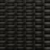 Garden Lounge Sofa Set Black and Turquoise 164 x 164 x 112 cm
