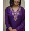 Indian Women Bollywood Kurta Pant Dupatta Set Party Wear Designer Top Tunic Kurti Dress