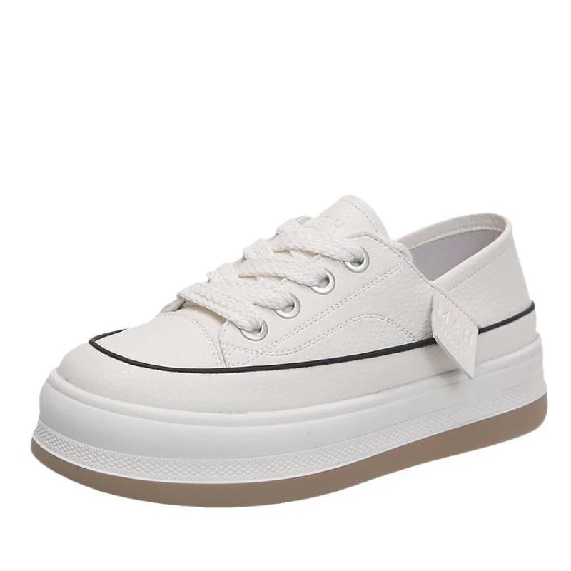 Ladies Popular Autumn Fashion Shoe Women Platform Walking Sneakers  Lace Up Casual Sports Shoes Outdoor Travel Mujer Shoes