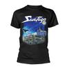 SAVATAGE - POETS & MADMEN BLACK T-Shirt, Front & Back Print Small