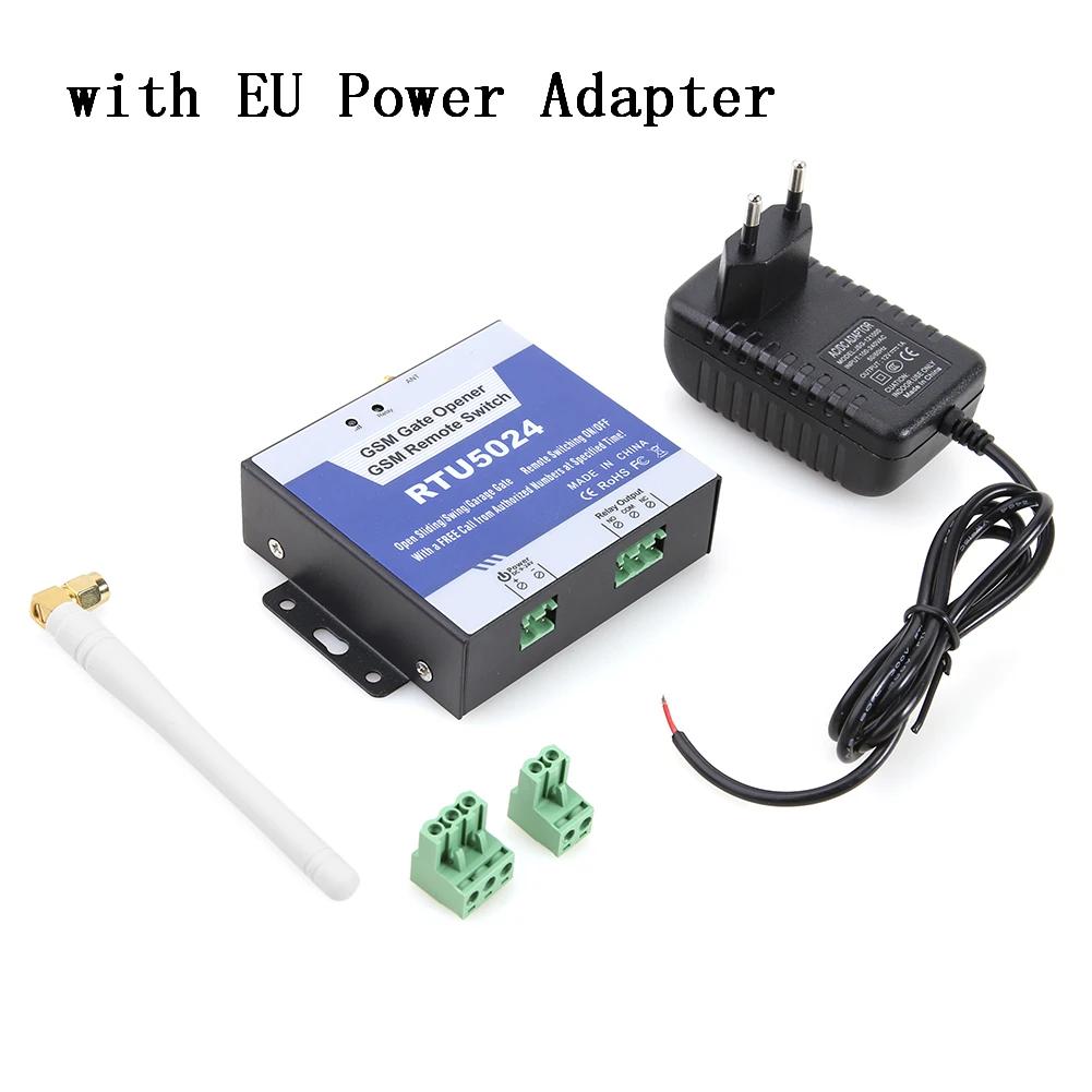 Safety RTU5024 GSM Gate Opener Relay Wireless Remote Door Access Switch Free Call for Household Electric Door Control System