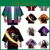 Anime Demon Slayer Kimetsu No Yaiba Cosplay Loose Haori Kimono Robes Coat Tops For Stunning Costume Parties