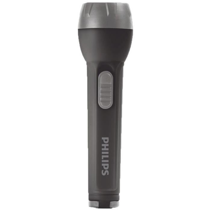 Lampe torche LED - Philips - SFL3175-10 - Couleur Anthracite - 22 lumens - Autonomie 20h