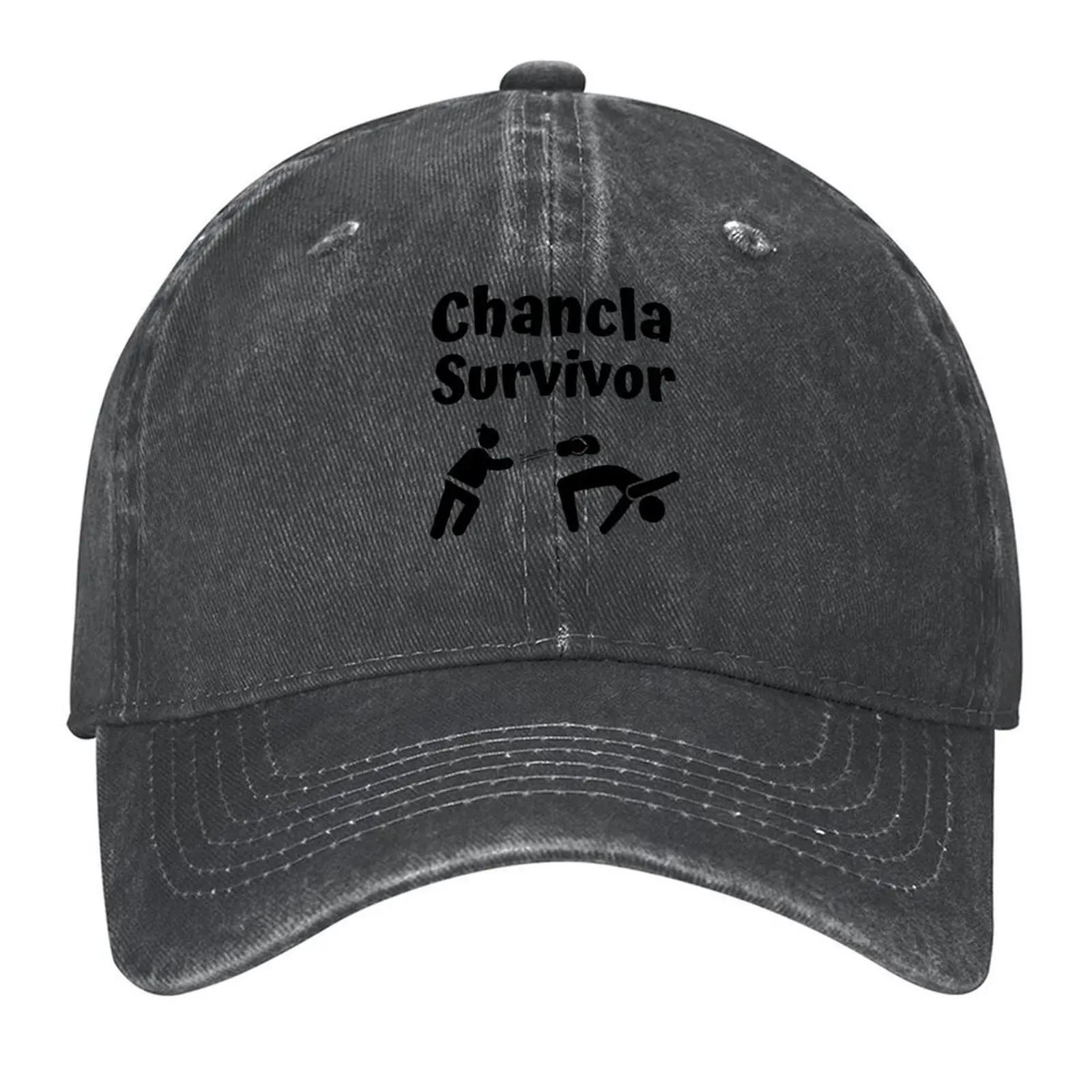 Male Chancla Survivor Baseball Cap dad hat cute winter hats for men golf hat genuine For Women 2025 Men s промывают черный