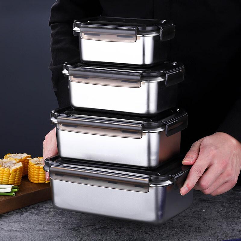 Stainless Steel Fresh-keeping Lunch Box Set