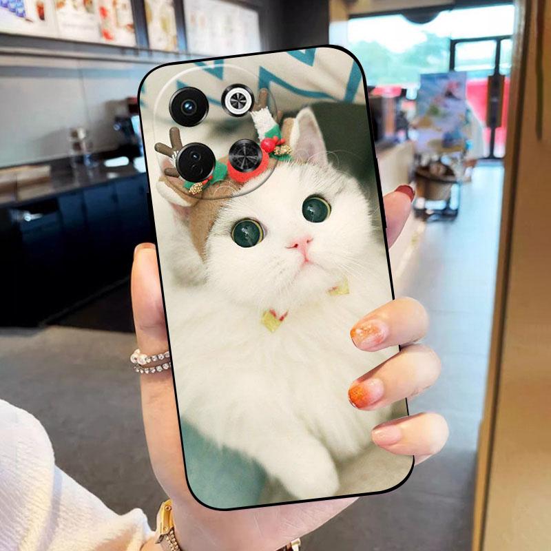 Für Tecno Spark 30 5G Hülle Weiches TPU-Silikon Funda Für Tecno Spark30 Handyhülle Stoßfest Kratzfest Schale Rückseite Coque