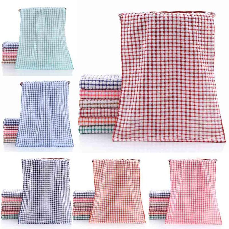 1PCS Cotton Kitchen Tea Towel Absorbent Catering Restaurant Cloth Clean Dish Towels Kichen Cleaning Supplies