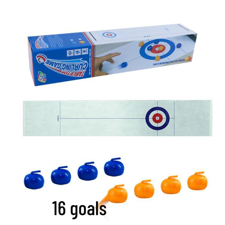 Gioco da Tavolo Educativo per Bambini Elite Sportz: Bowling da Curling Giocattolo da Interno