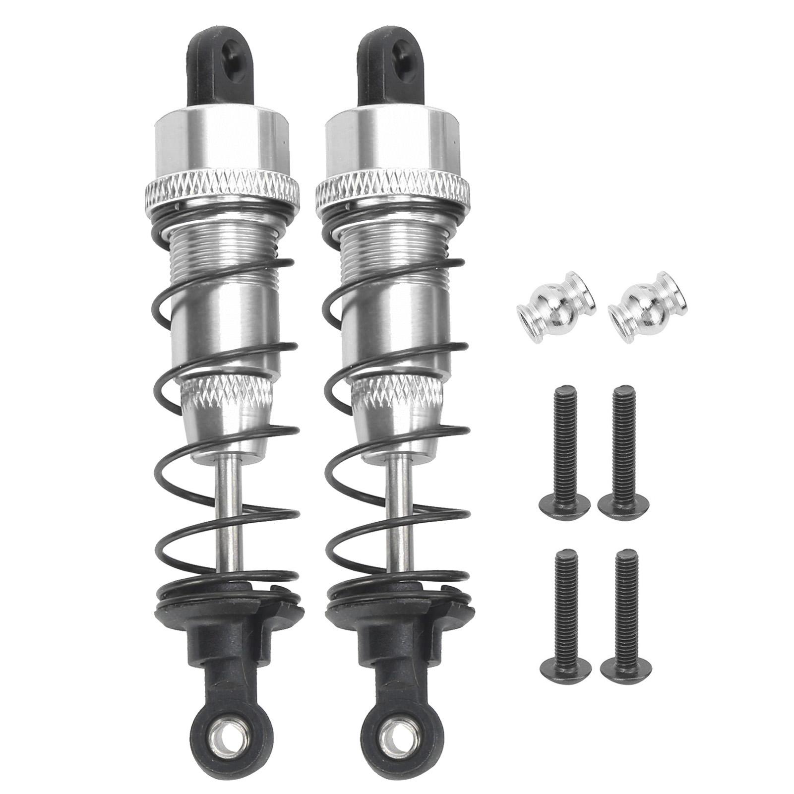 

85mm Aluminum Alloy RC Shock Absorber Spring Damper Fit for Traxxas Slash 2WD RC Car PartsSilver срібний