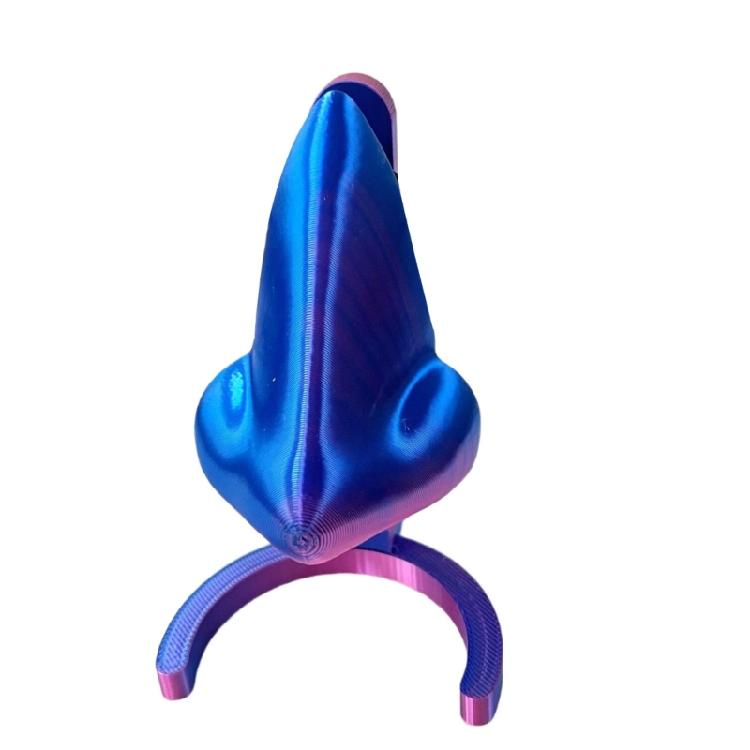 

Nose Shaped Glasses Display Stand Decorative Glasses Stand Eyeglasses Display Rack for Women Men Student Children Adult фіолетовий/синій