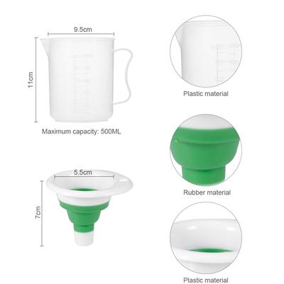 Measuring Cup and Funnel for Aquarium DIY CO2 Generator System Kit