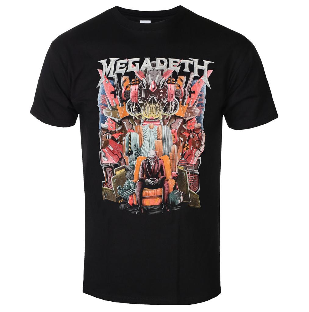 Retro Summer Megadeth Graphic Cotton Tshirt Unisex Summer Short Sleeve Fashion Brand Tee Luxury Casual Vintage Tees