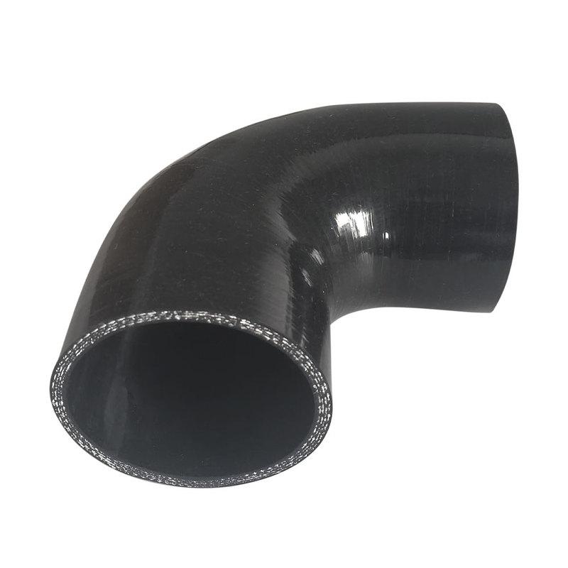 3 inch 90 Degree Elbow Silicone Hose Pipe Intercooler Coupler Turbo Black