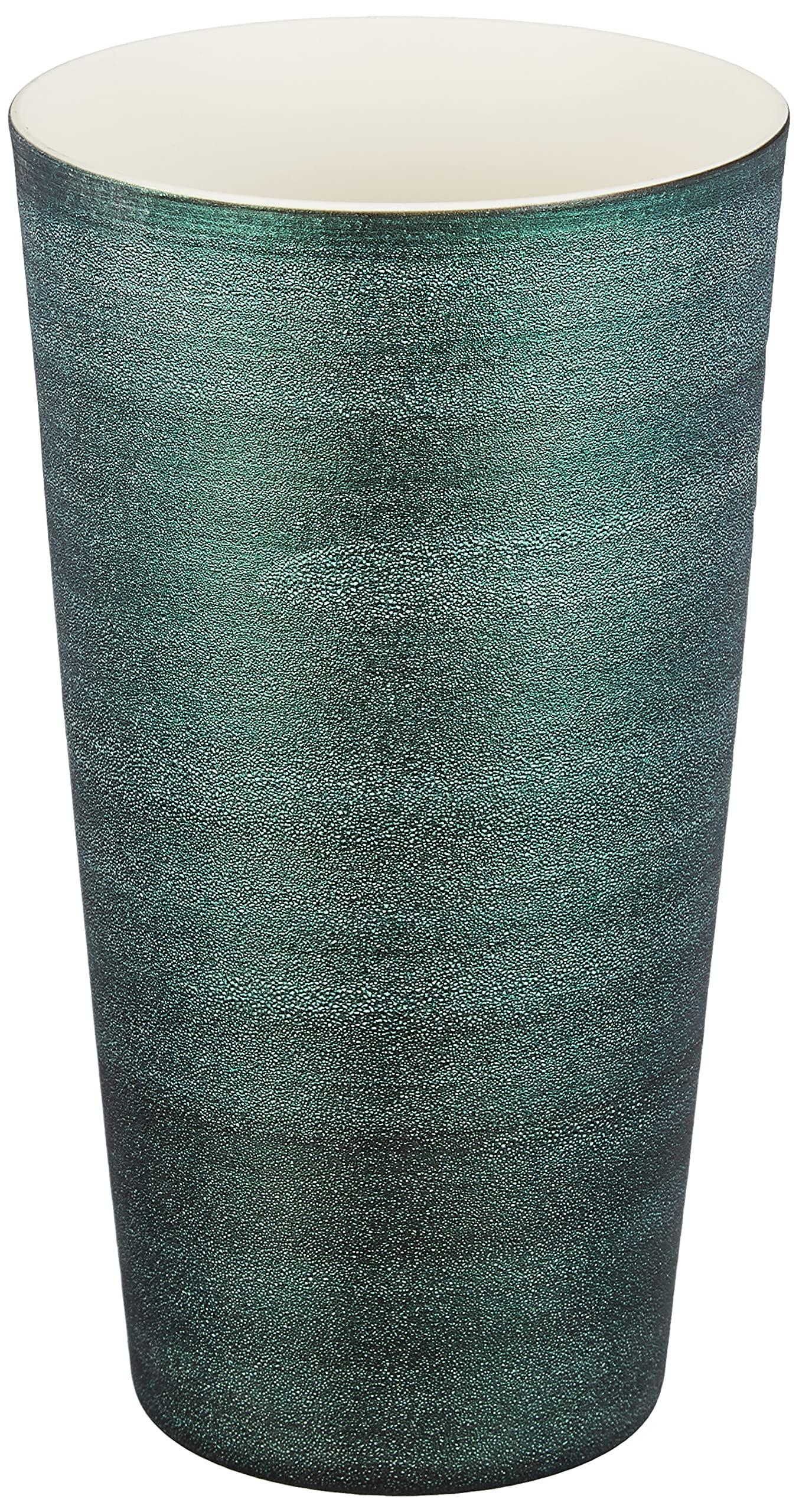 

Toyo Ceramic Arita ware Densakugama Tumbler Large 500ml Armor Green Made in Japan approx. Date Masamune