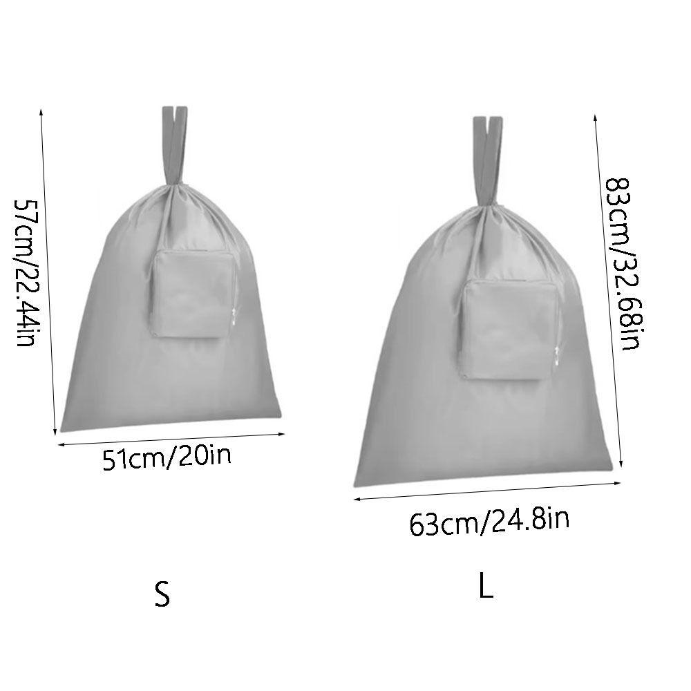 Collapsible Dirty Clothes Bag Washable Travel Storage Pouch Travel Laundry Bag  Dirty Clothes