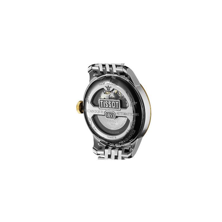 Tissot Le Locle Kollektion Automatik Mechanisches Uhrwerk Herrenuhren Uhr 39,3 mm Silbernes Zifferblatt T006.407.22.033.01
