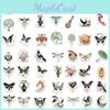 Creative Diy Retro Graffiti Stickers 50 Sheets For Guitar Notebook And Luggage Decoration