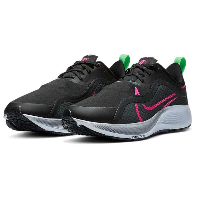 Nike Air Zoom Pegasus 37 Shield Black Pink Blast Sneakers CQ7935-003