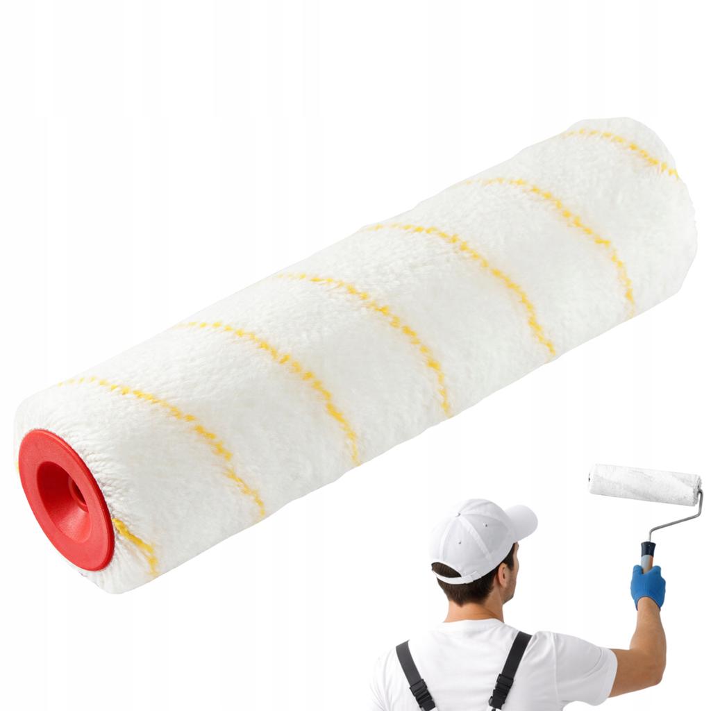 YELLOW THREAD Fabric Paint Roller 12mm 10cm Vorstahl