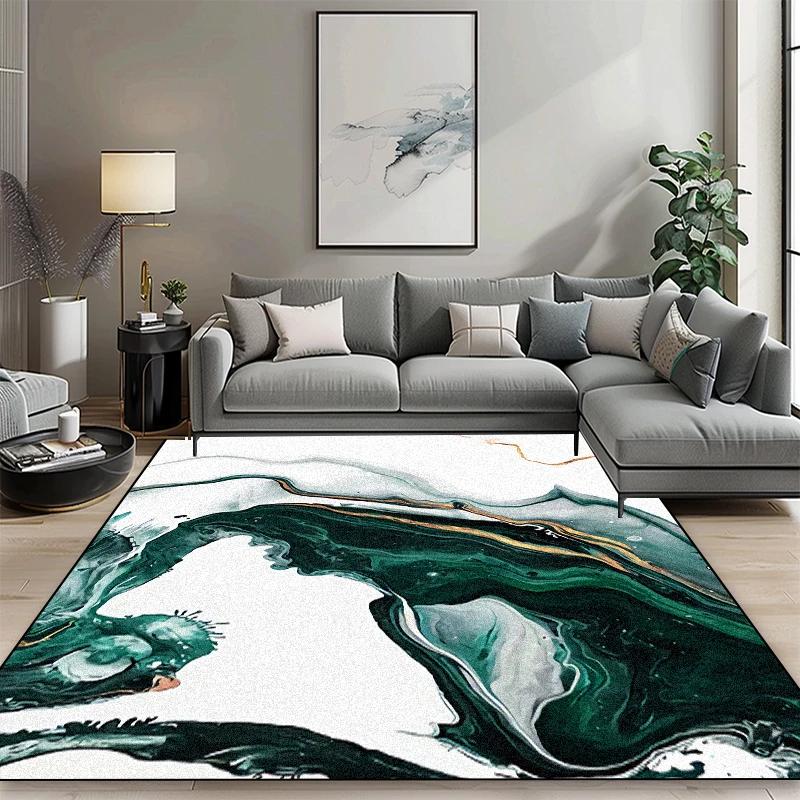 Luxury Geometric Carpet Living Room Lounge Coffee Tables Non-slip Floor Mats 200x300 Large Area Decoration Bedroom Washable Rugs